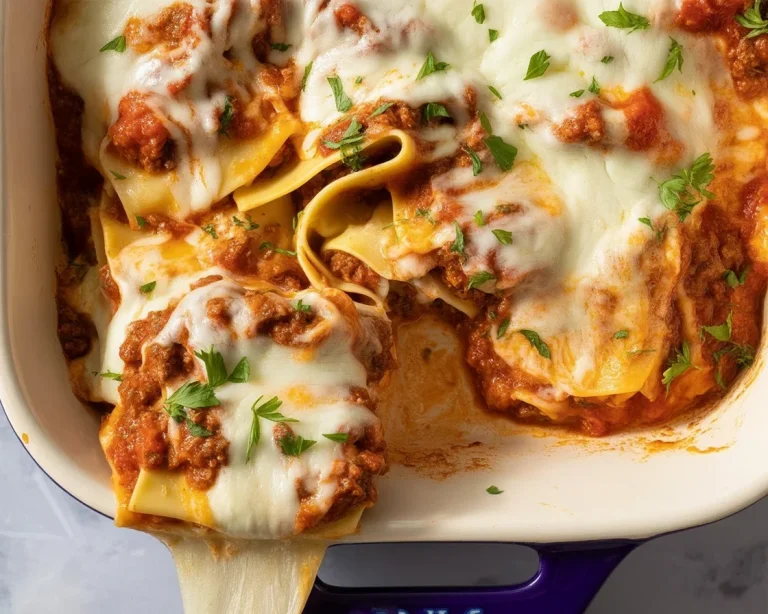 Delicious Lasagna Roll-Ups served with marinara sauce and cheese on a plate.