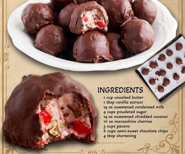 Delicious homemade Martha Washington Candy with chocolate and coconut layers.