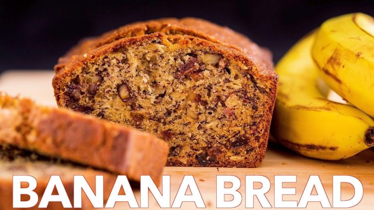 Easy Banana Bread Recipe — Moist & Delicious