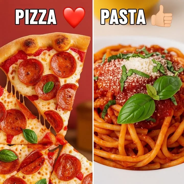 Freshly baked pizza with cheese and toppings