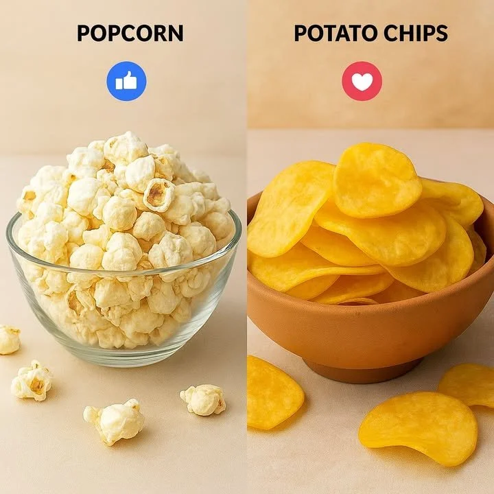 Freshly popped popcorn served in a bowl, ready for snacking.