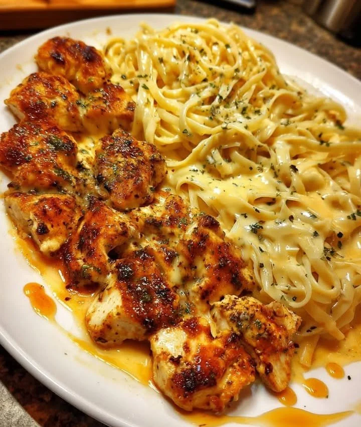 Delicious garlic parmesan dish served on a plate for dinner.