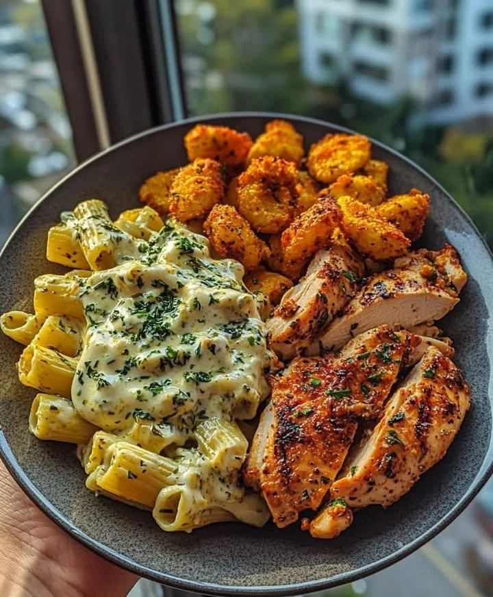 Quick dinner recipe featuring bold flavors in just 25 minutes