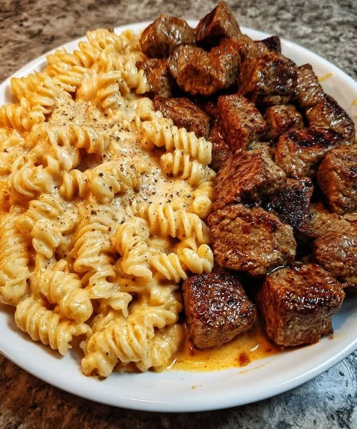Delicious Cajun steak cooked to perfection on a grill.