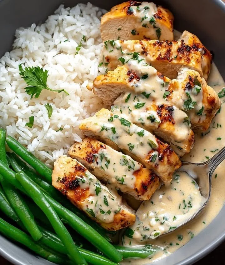 Delicious creamy chicken dish ready in 15 minutes for quick meals