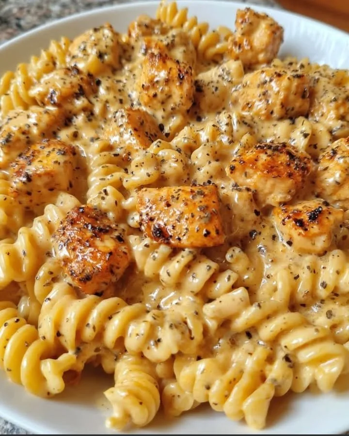 Delicious Cheesy Cajun Delight served with vibrant ingredients