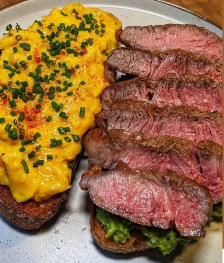 Easy homemade steak and cheese sandwich with melted cheese and grilled steak
