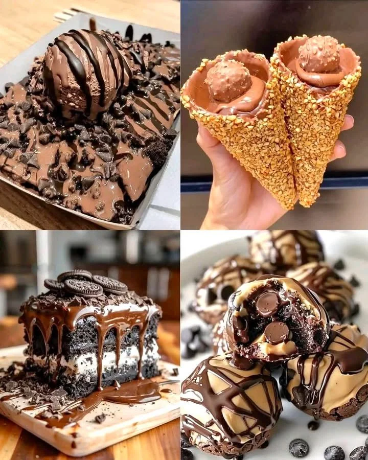 Delicious chocolate desserts satisfying chocolate cravings