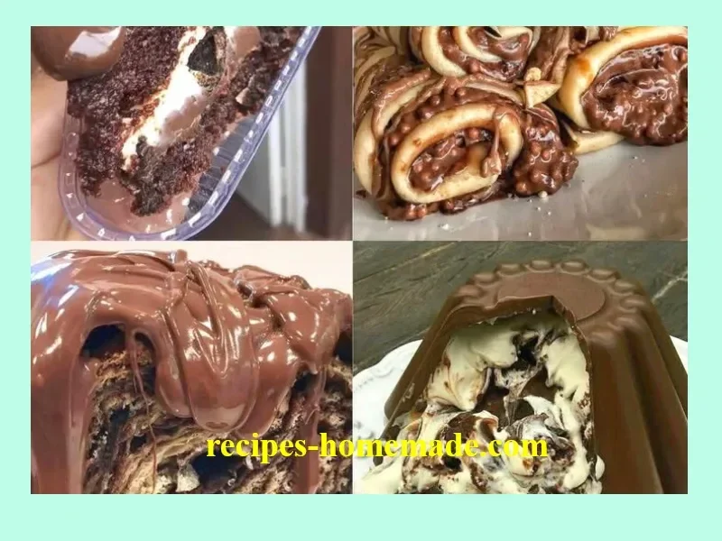 Decadent Chocolate Delight dessert with rich layers of chocolate.