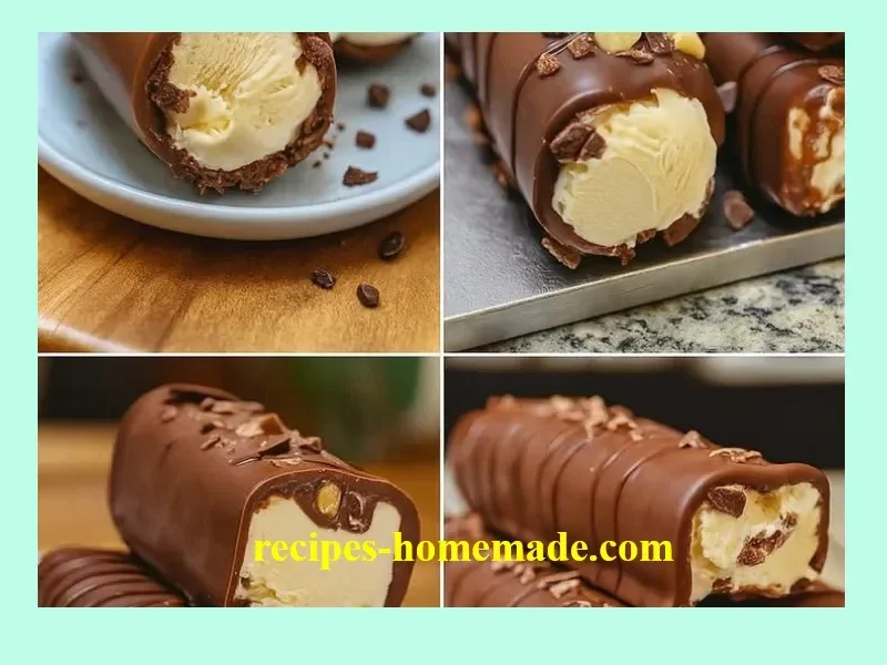 Delicious chocolate coated ice cream on a cone, perfect for summer treats.