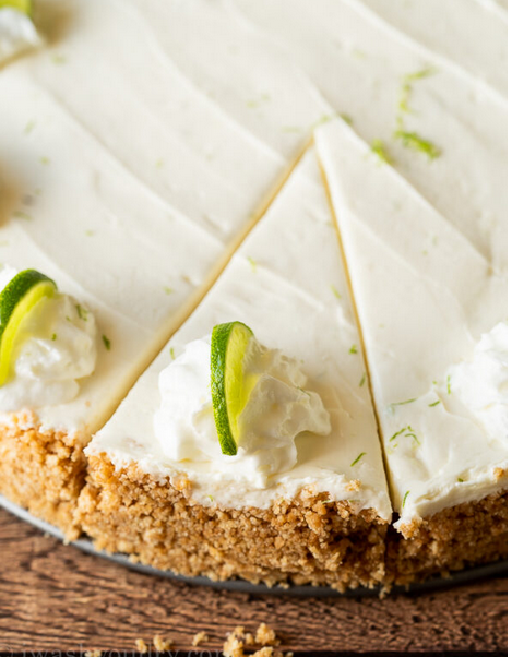Key Lime No-Bake Cheesecake