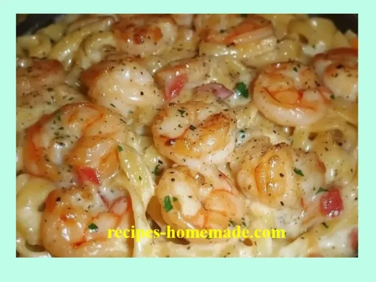 Delicious homemade pasta dish with fresh ingredients and herbs.