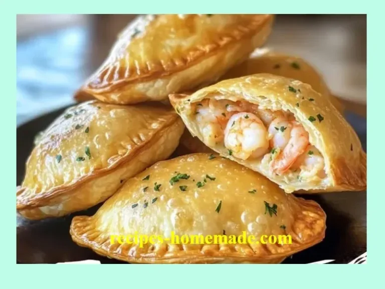 Cheesy shrimp-crab empanada bombs served on a plate.