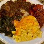 A plate of food showcasing deliciousness that makes you instantly hungry.