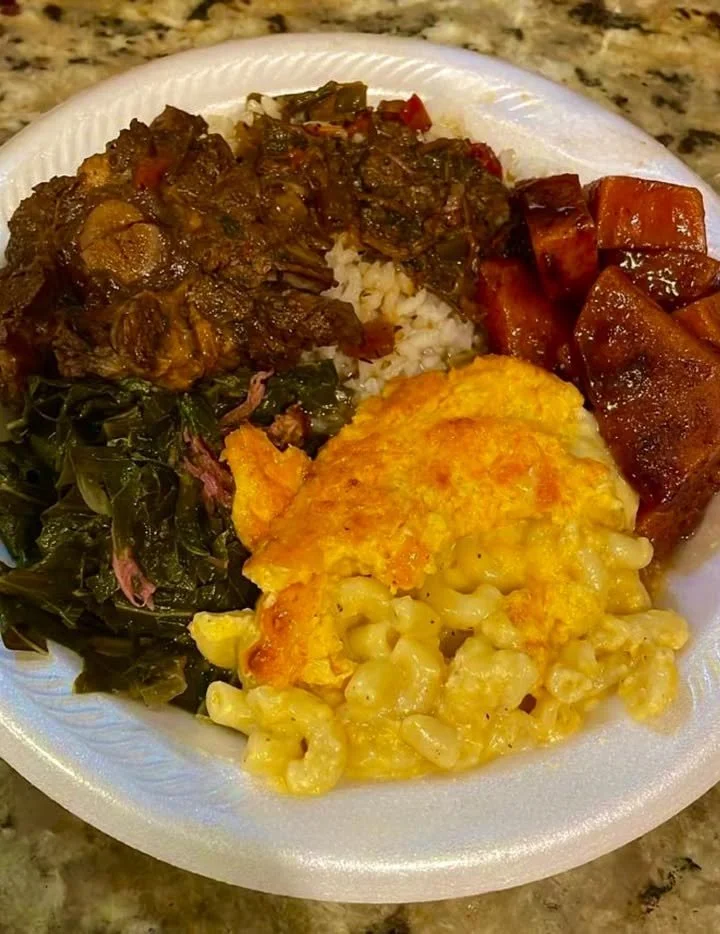 A plate of food showcasing deliciousness that makes you instantly hungry.