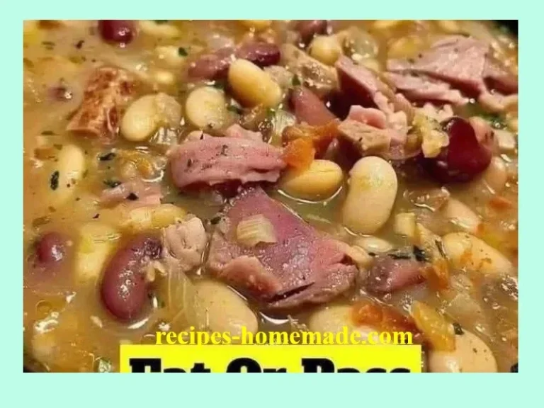 A bowl of hearty Navy Bean and Ham Hock Soup garnished with fresh herbs.