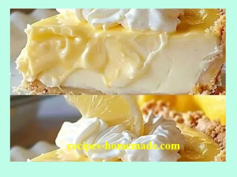 Lemon Cream Cheese Dump Cake topped with fresh lemon slices and whipped cream