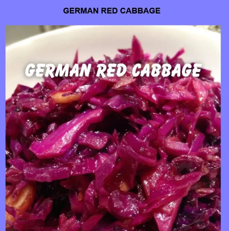 German Red Cabbage