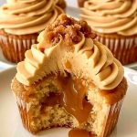 Golden Swirl Cinnamon Cupcakes ✨🧁🤎