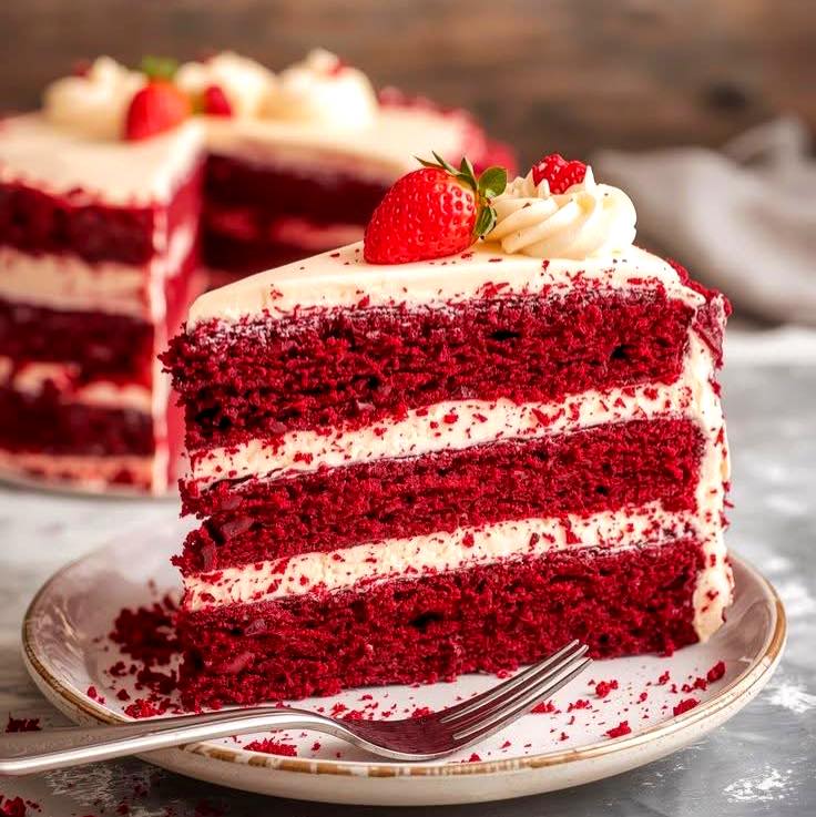 Southern Red Velvet Cake