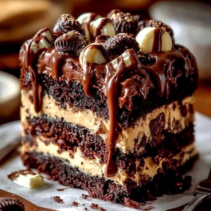 Chocolate Mocha Fudge Cake