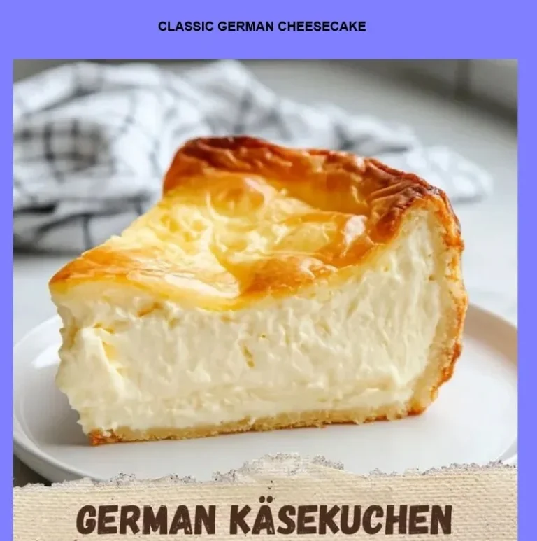 Slice of classic German cheesecake topped with fresh berries