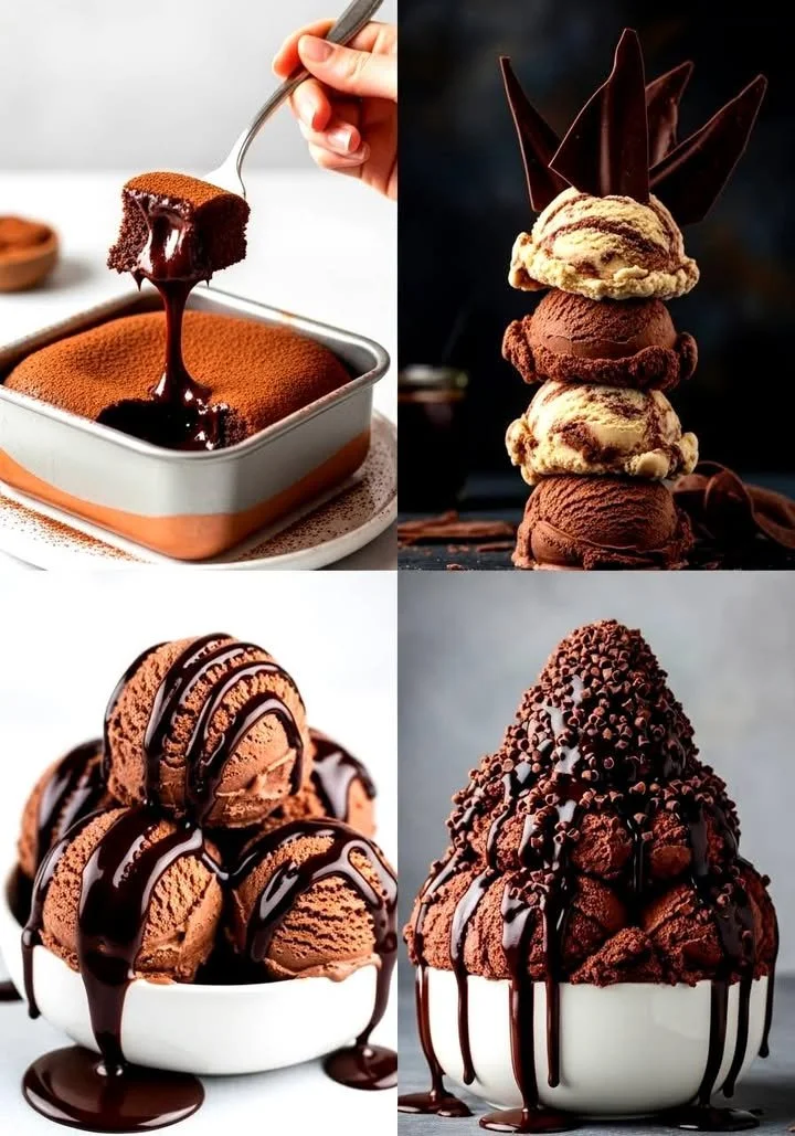 Delicious cold and creamy ice cream in a colorful cone