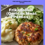Deliciously crispy fried meatballs served on a plate, a German culinary delight.