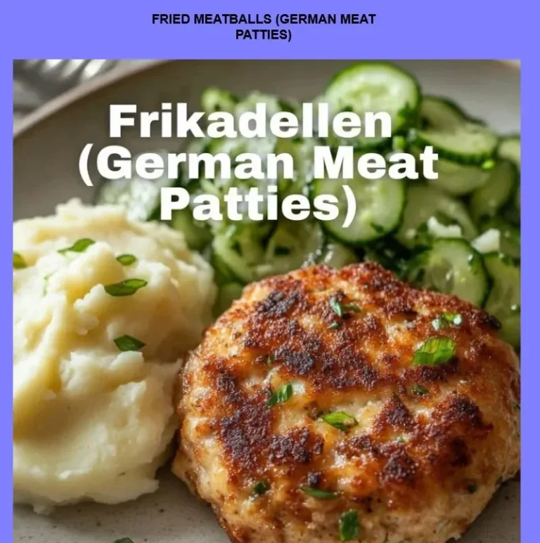 Deliciously crispy fried meatballs served on a plate, a German culinary delight.