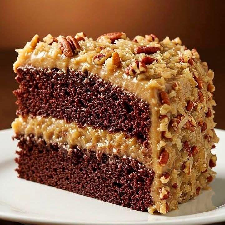 Caramel Pecan Ice Cream Chocolate Delight Cake