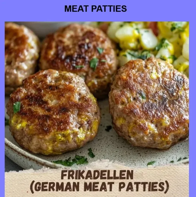 Juicy and flavorful meat patties on a plate, ready to be served.