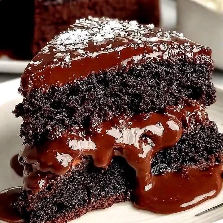 Sunk Chocolate Cake