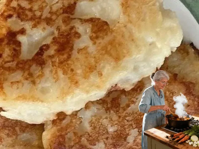 Delicious plates of traditional Irish Boxty potato pancakes served with toppings