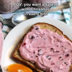 Delicious Christmas Spread with festive treats and decorations