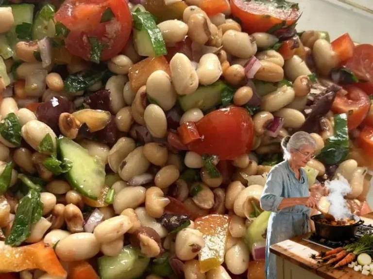 A beautifully presented delicious dish on a rustic wooden table