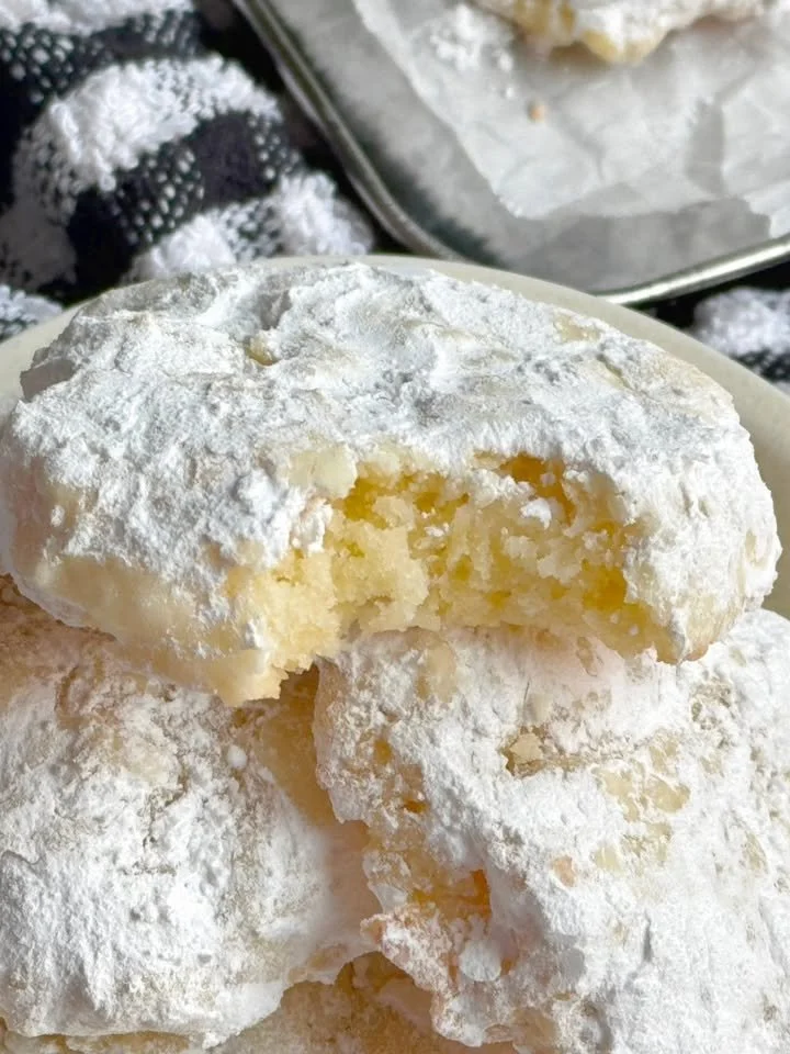 Delicious holiday cookies baked from Grandmother's cherished recipe
