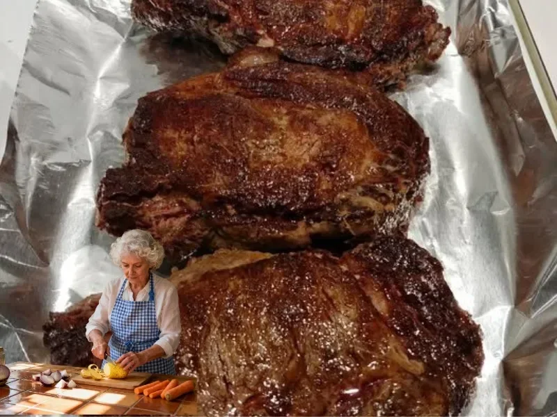 Juicy ribeye steak cooked to perfection on a grill