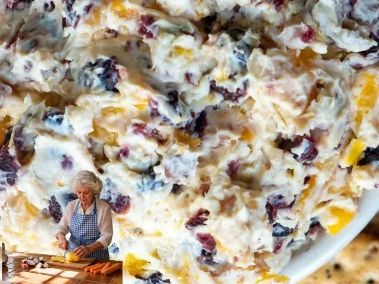 Tangy Sweet Zest Dip served with fresh vegetables and chips