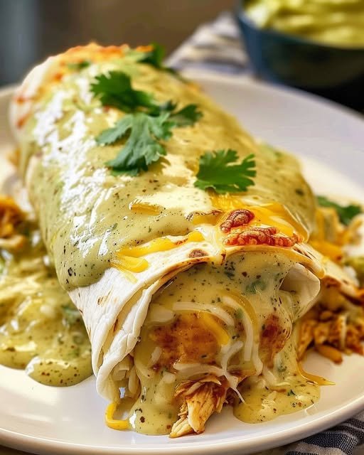 Baked Chicken Burritos
