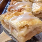 Delicious Chicago-style bakery apple slices, fresh and flavorful dessert