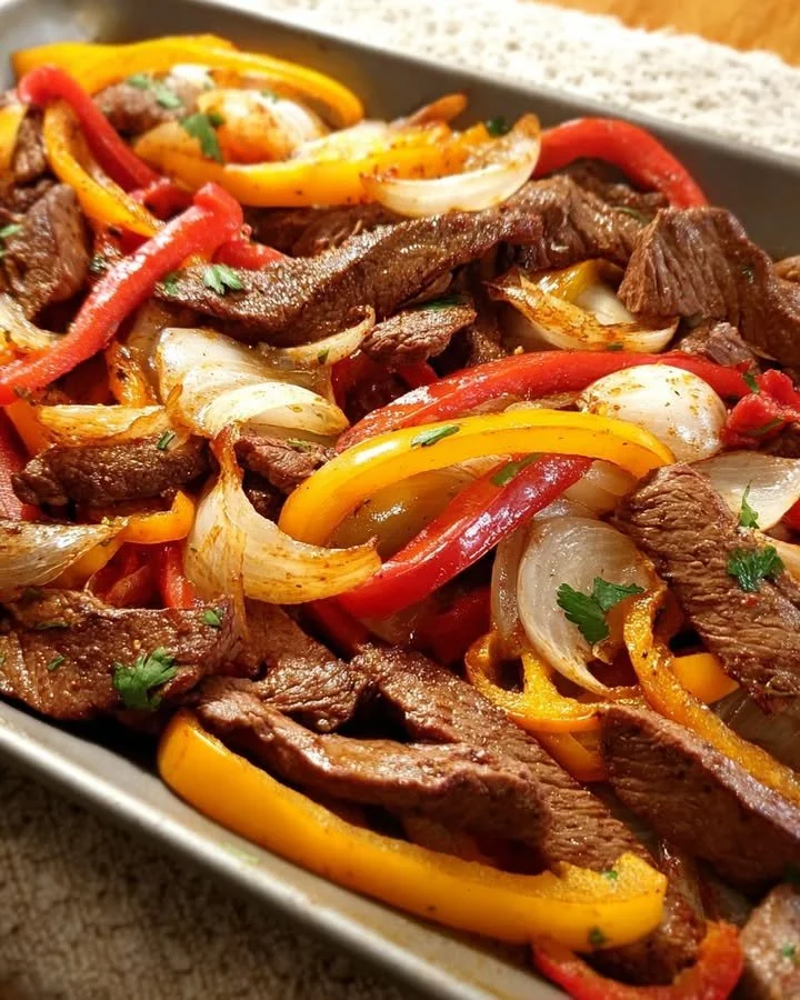 Easy Sheet-Pan Beef Fajitas for Busy Weeknights