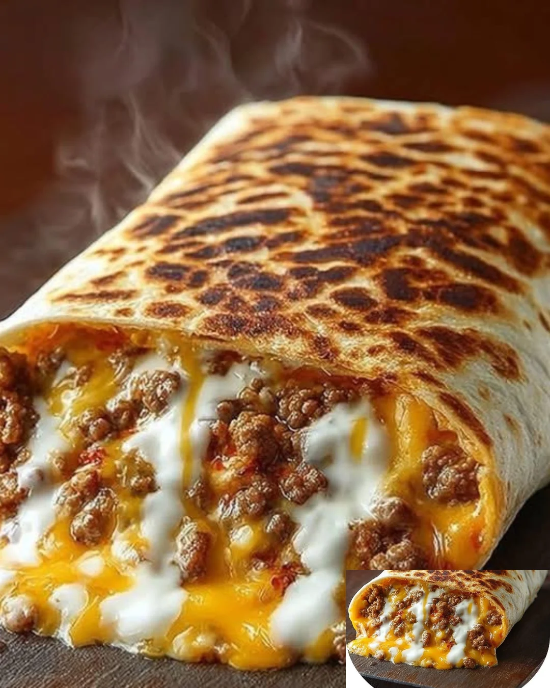 Grilled Cheese Burrito