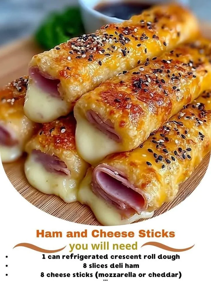 Ham and Cheese Sticks