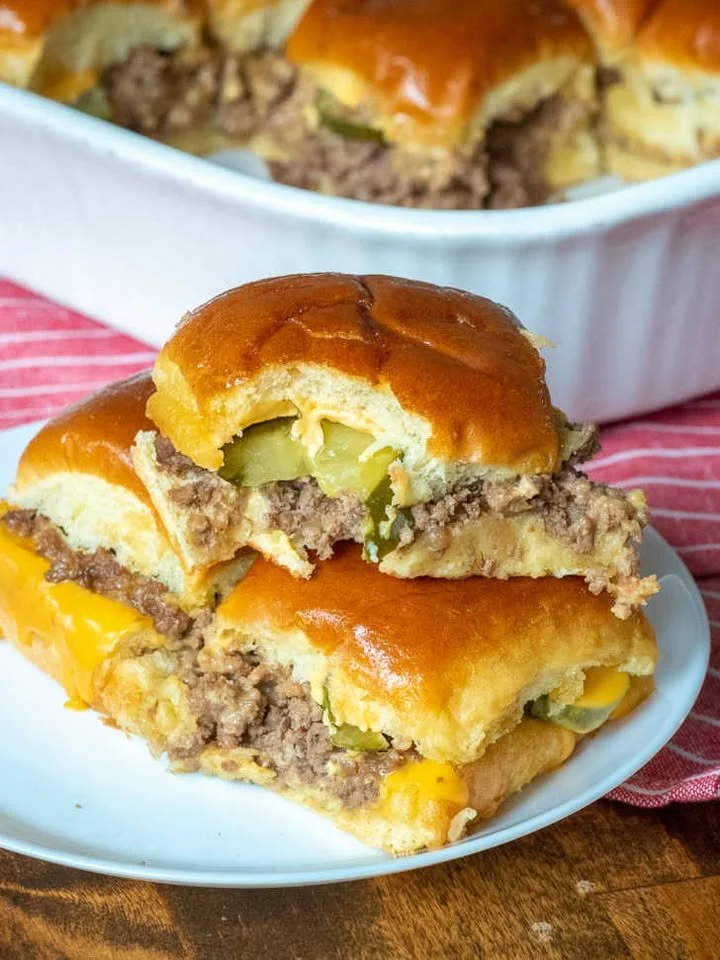 Delicious Maid-Rites sandwich served on a plate with toppings