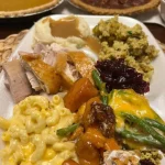 Sunday Plate A beautifully arranged Sunday Plate with a variety of delicious dishes.