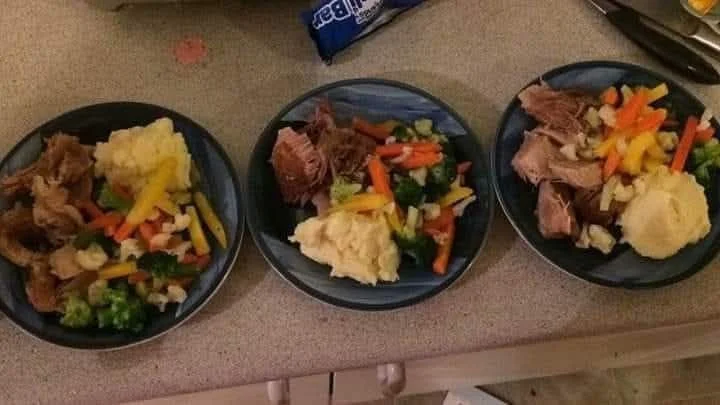 When your 7-year-old makes dinner because you're too ill