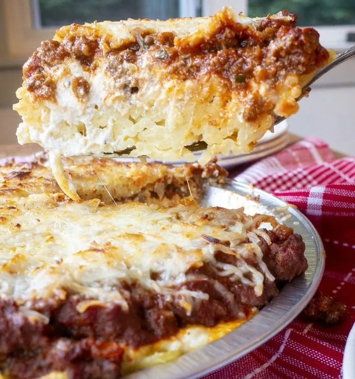 Delicious Freezer-Friendly Meal Train Casserole ready to serve.